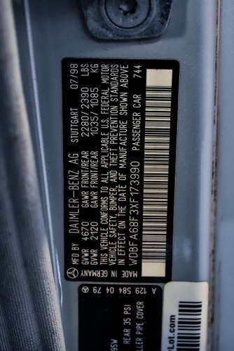 1999 Mercedes-Benz SL500 R129 Te koop (foto 88 van 99)