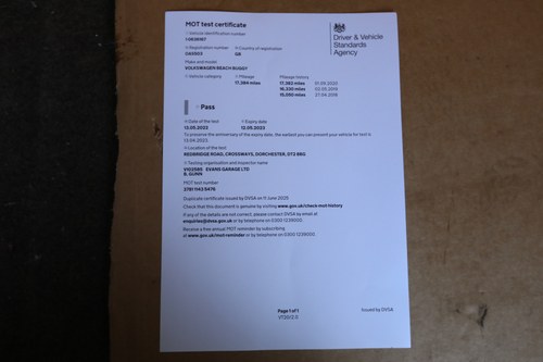 1954 Volkswagen Beach Buggy 2180cc In vendita (immagine 183 di 210)