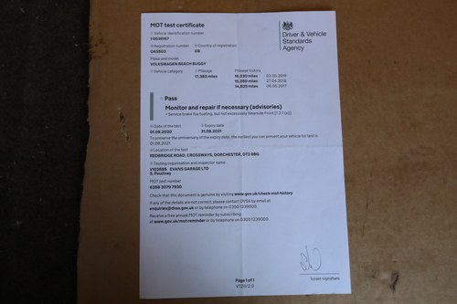 1954 Volkswagen Beach Buggy 2180cc In vendita (immagine 184 di 210)