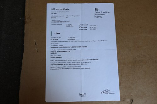 1954 Volkswagen Beach Buggy 2180cc In vendita (immagine 185 di 210)