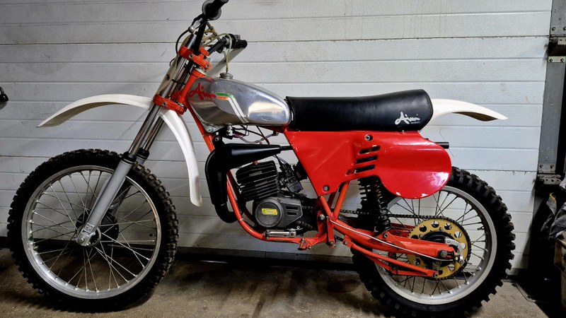 1980 50 CR Minarelli Rosso scuro Manuale, marce Guida a