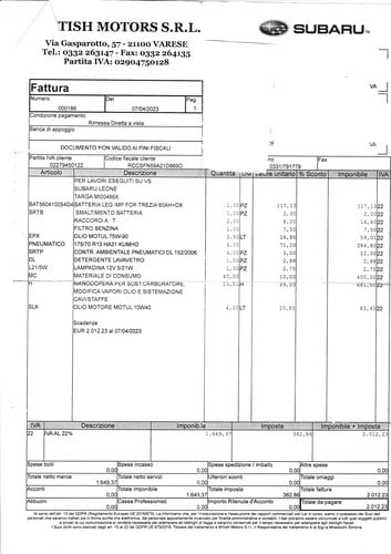 1984 Subaru Leone In vendita (immagine 70 di 74)