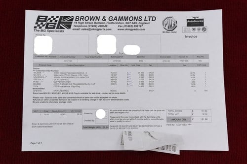 1968 MG MGC GT Te koop (foto 162 van 170)