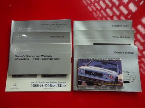 1998 Mercedes-Benz R129 SL500 Convertible 5,0L V8 (68k miles) In vendita (immagine 131 di 137)