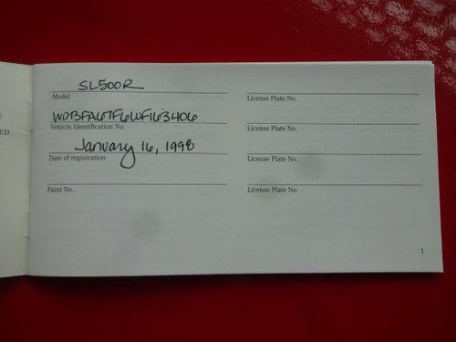 1998 Mercedes-Benz R129 SL500 Convertible 5,0L V8 (68k miles) In vendita (immagine 132 di 137)