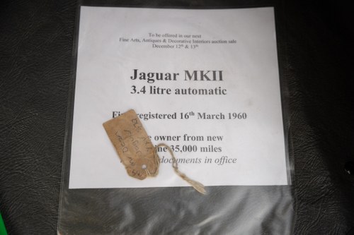 1960 Jaguar Mk2 3.4/340 In vendita (immagine 125 di 136)