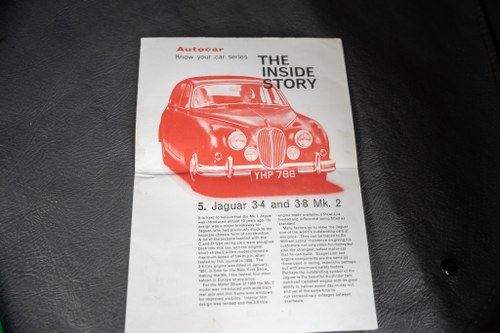 1960 Jaguar Mk2 3.4/340 In vendita (immagine 129 di 136)