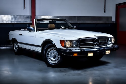 1984 Mercedes-Benz R107 380SL Convertible 3,8L V8 En venta (imagen 10 de 135)