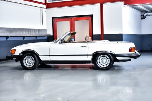 1984 Mercedes-Benz R107 380SL Convertible 3,8L V8 En venta (imagen 21 de 135)