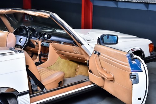 1984 Mercedes-Benz R107 380SL Convertible 3,8L V8 En venta (imagen 48 de 135)