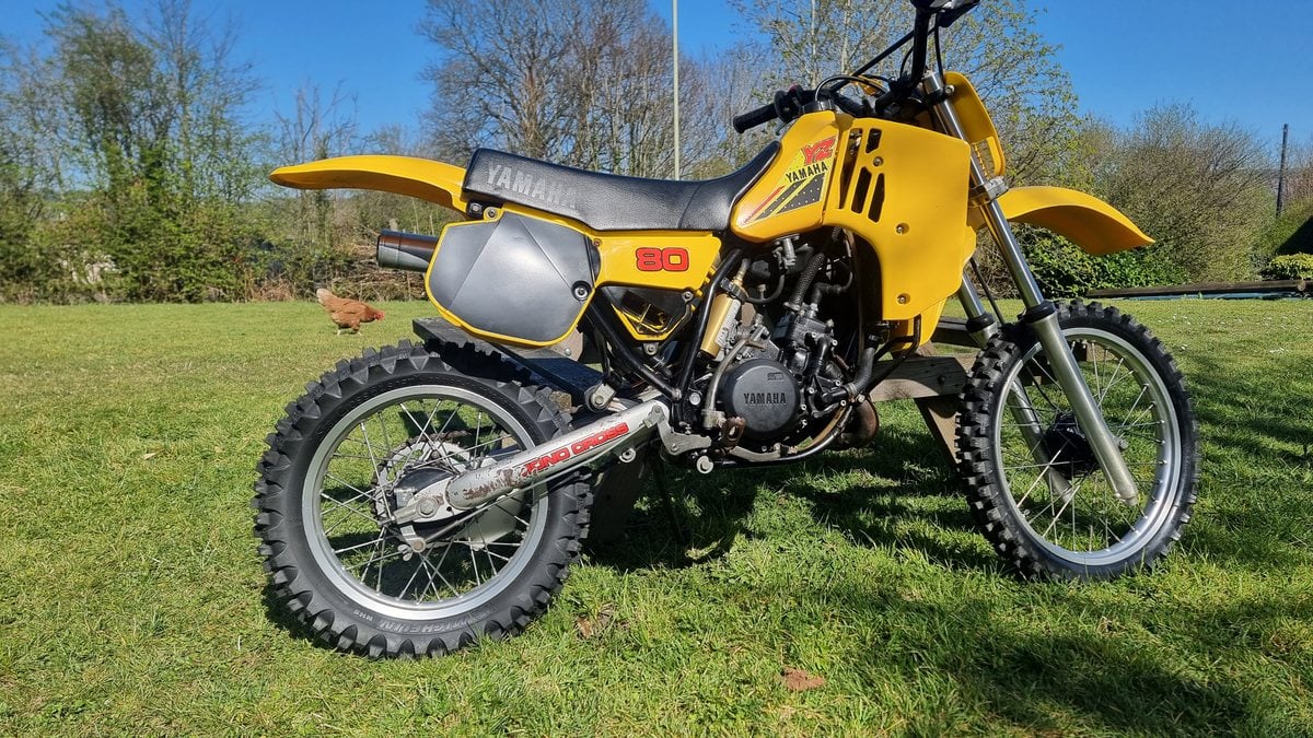 Yx80 1984 Yamaha YZ 80 Yellow Manual, 5 speed Right Hand Drive in Aberdare ...