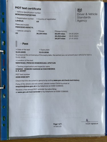 2004 Mercedes-Benz SL55 AMG (R230) Te koop (foto 451 van 458)