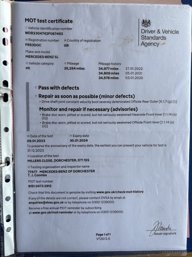 2004 Mercedes-Benz SL55 AMG (R230) Te koop (foto 453 van 458)