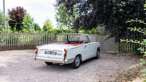 1968 Triumph Herald 13/60 Convertible zum Verkauf (Bild 3 von 229)