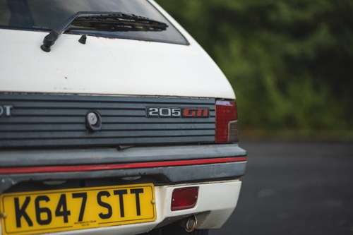1992 Peugeot 205 GTI à vendre (picture 76 of 106)