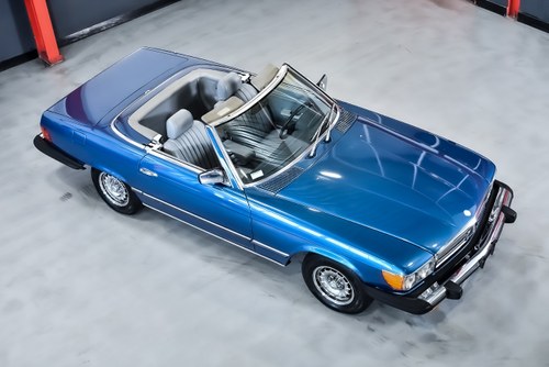 1984 Mercedes-Benz R107 380SL Convertible 3,8L V8 à vendre (picture 17 of 133)