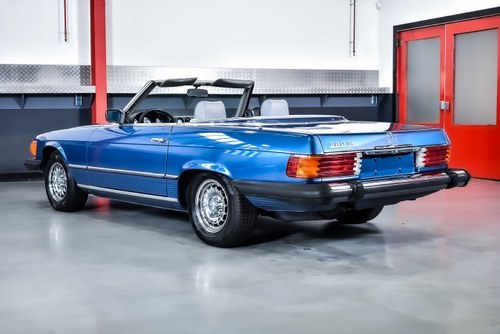 1984 Mercedes-Benz R107 380SL Convertible 3,8L V8 à vendre (picture 22 of 133)