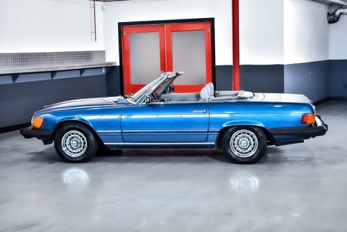 1984 Mercedes-Benz R107 380SL Convertible 3,8L V8 à vendre (picture 25 of 133)