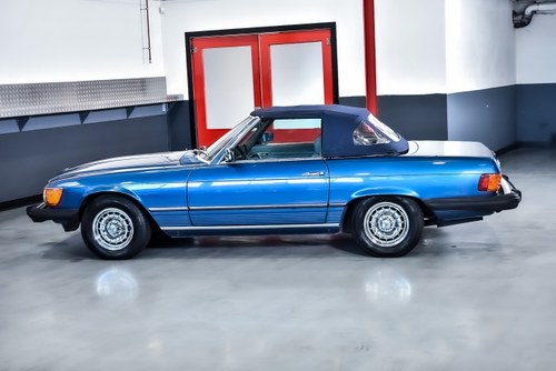 1984 Mercedes-Benz R107 380SL Convertible 3,8L V8 à vendre (picture 32 of 133)