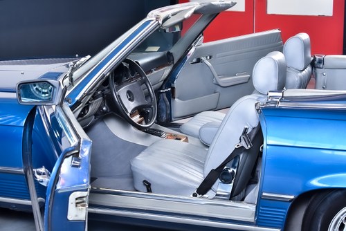 1984 Mercedes-Benz R107 380SL Convertible 3,8L V8 à vendre (picture 47 of 133)