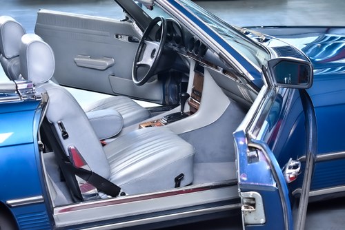 1984 Mercedes-Benz R107 380SL Convertible 3,8L V8 à vendre (picture 62 of 133)
