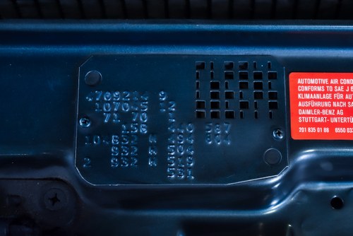 1984 Mercedes-Benz R107 380SL Convertible 3,8L V8 à vendre (picture 107 of 133)