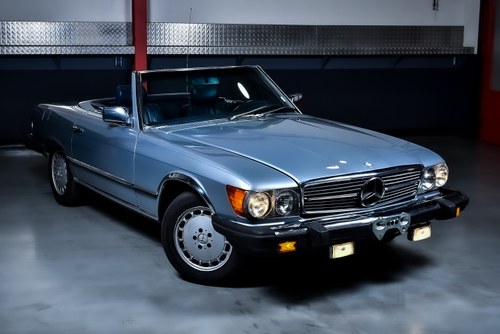 1984 Mercedes-Benz R107 380SL Convertible 3,8L V8 In vendita (immagine 10 di 128)