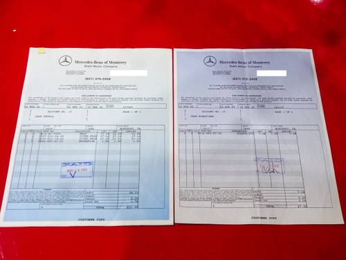 1984 Mercedes-Benz R107 380SL Convertible 3,8L V8 In vendita (immagine 105 di 128)