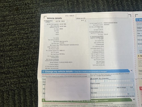 1989 BMW E24 635CSI Motorsport Edition à venda (imagem 126 de 131)