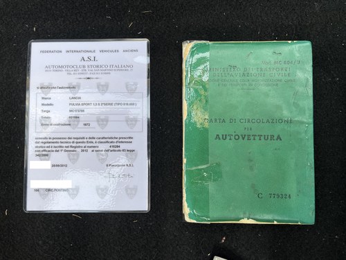 1972 Lancia Fulvia Sport Zagato 1.3S For Sale (picture 64 of 75)