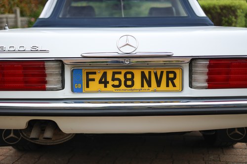 1989 Mercedes-Benz 300SL (R107) In vendita (immagine 129 di 295)