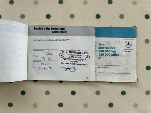 1989 Mercedes-Benz 300SL (R107) In vendita (immagine 264 di 295)