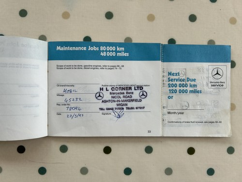 1989 Mercedes-Benz 300SL (R107) In vendita (immagine 269 di 295)