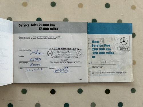 1989 Mercedes-Benz 300SL (R107) In vendita (immagine 270 di 295)