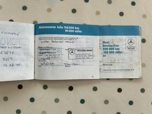 1989 Mercedes-Benz 300SL (R107) In vendita (immagine 275 di 295)