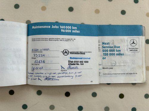 1989 Mercedes-Benz 300SL (R107) In vendita (immagine 277 di 295)