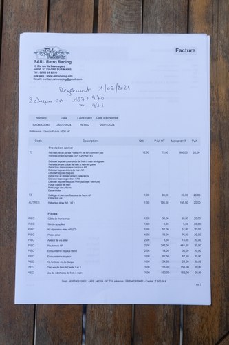 1971 Lancia Fulvia Series 2 HF 1600 à vendre (picture 88 of 102)