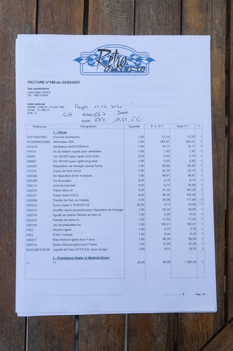 1971 Lancia Fulvia Series 2 HF 1600 à vendre (picture 93 of 102)