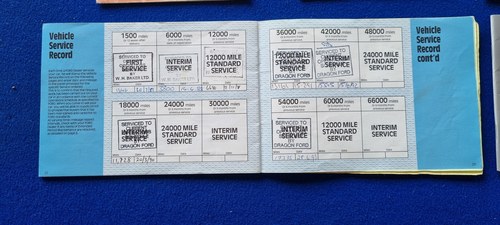 1986 Ford Capri Mk3 2.8i Special à vendre (picture 201 of 202)