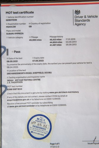 2001 Subaru Impreza WRX STI For Sale (picture 110 of 116)