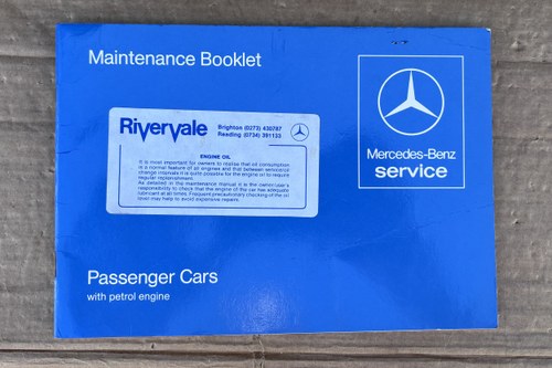 1984 Mercedes-Benz 280SL (R107) In vendita (immagine 188 di 198)