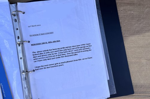 1984 Mercedes-Benz 280SL (R107) In vendita (immagine 191 di 198)