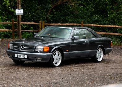1989 Mercedes-Benz 500SEC From the Cheesbrough Collection JG