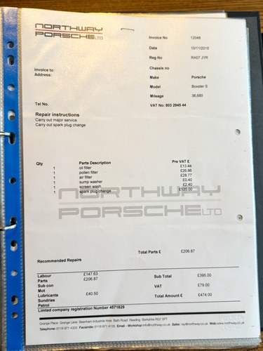 2007 Porsche Boxster 3.4S (987) zum Verkauf (Bild 160 von 167)