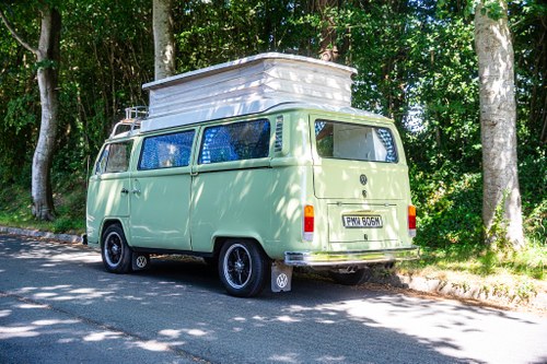 1974 Volkswagen T2 Baywindow Devonshire Camper In vendita (immagine 24 di 147)