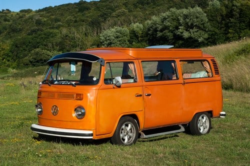 1973 Volkswagen T2 Motor Caravan Te koop (foto 14 van 146)