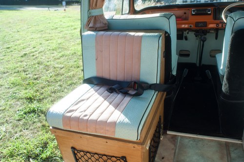 1973 Volkswagen T2 Motor Caravan Te koop (foto 42 van 146)