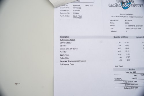 2014 BMW Z4 S Drive 18I M Sport In vendita (immagine 122 di 122)