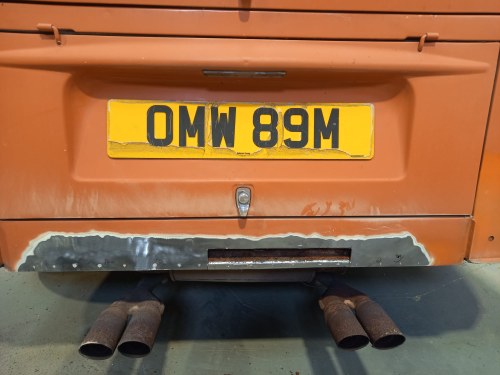 1973 Volkswagen T2 Motor Caravan Te koop (foto 145 van 146)