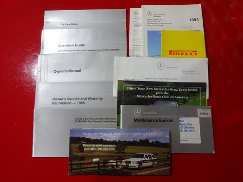 1995 Mercedes-Benz (R129) SL500 Convertible 5,0L V8 In vendita (immagine 114 di 144)